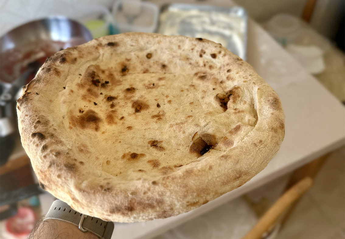 base pizza precotta